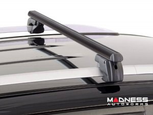 Jeep Renegade Roof Rack Cross Bars - for models w/ factory roof rails - Black (2015-2023) Jeep Renegade Roof Rack Cross Bars - for models w/ factory roof rails - Black (2015-2023)